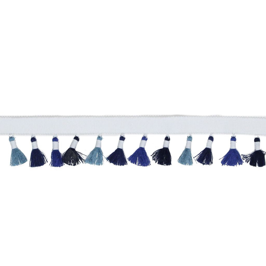 TF100 TASSEL FRINGE 1.875" â GROTTO BLUE - RM Coco Trim