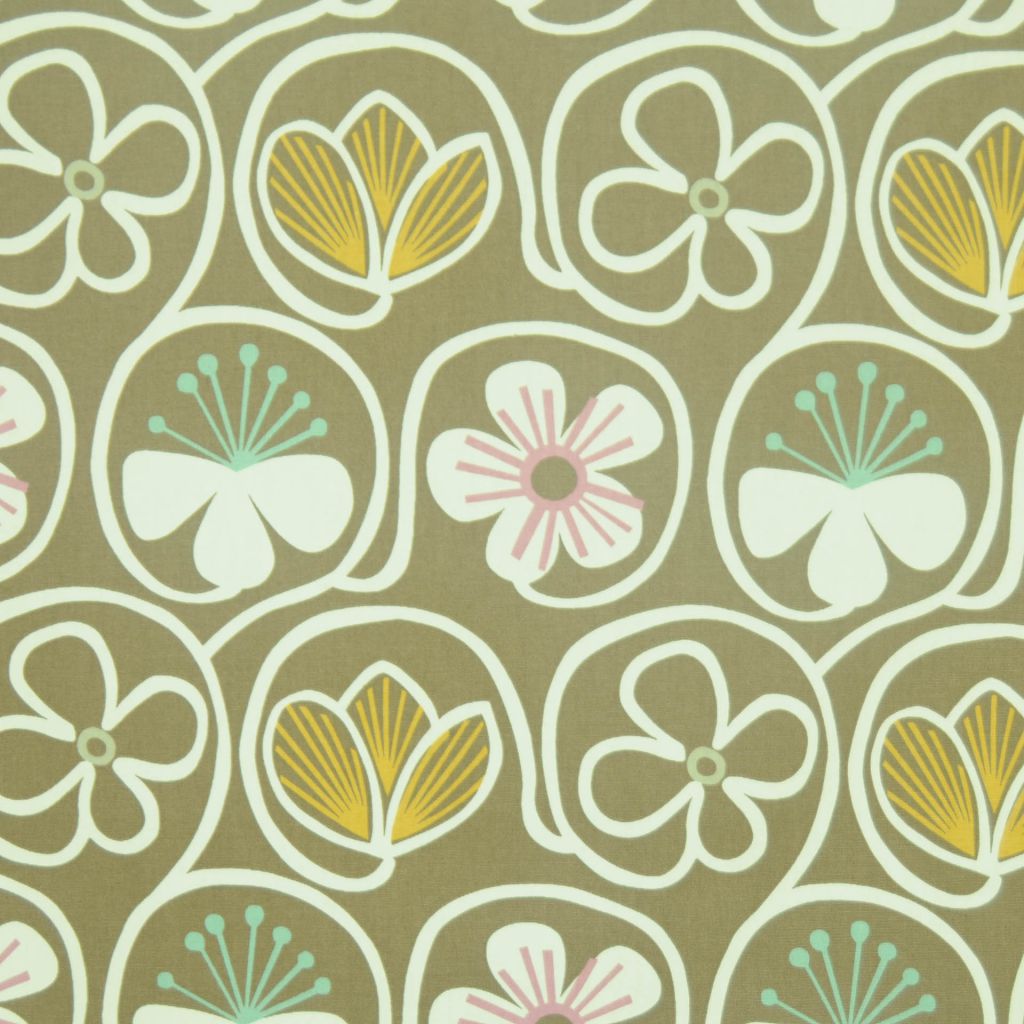LIMESTONE – CHOCOLATE - RM Coco Fabric