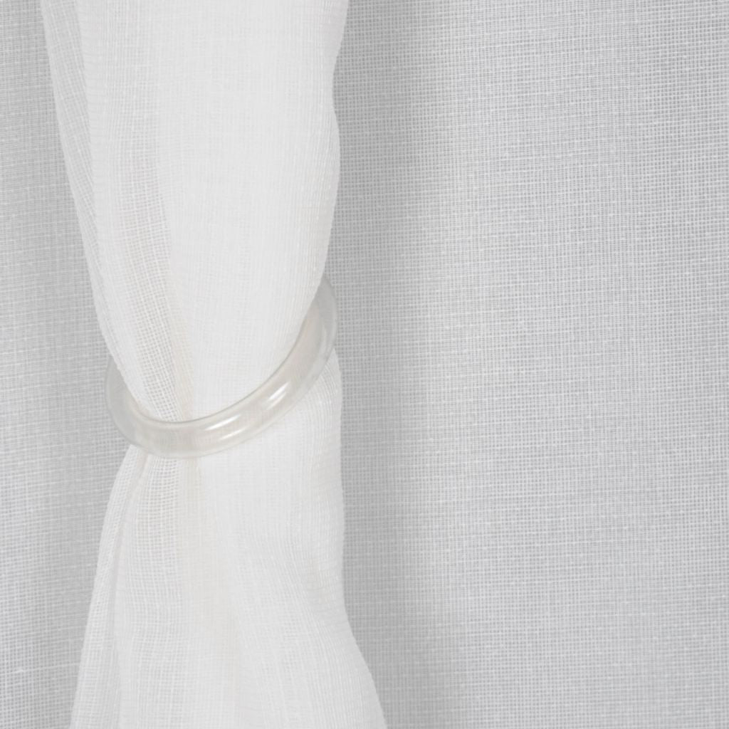 GLADIOLI – WINTER WHITE - RM Coco Fabric