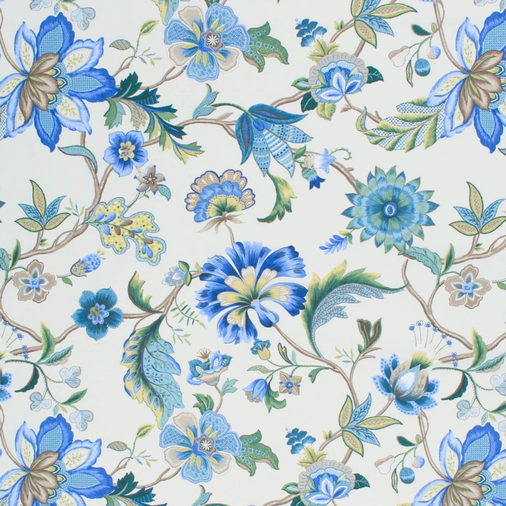 Queen's Garden – Bluebell - RM Coco Fabric