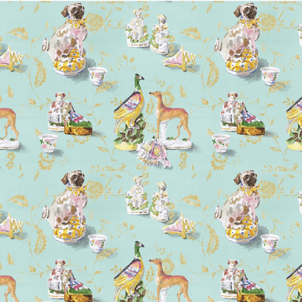 Staffordshire – Spearmint - RM Coco Fabric
