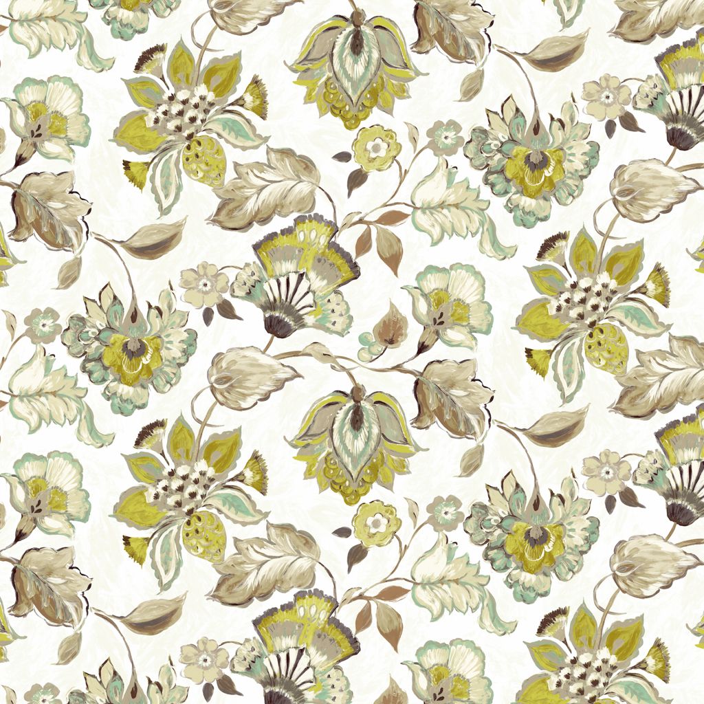 Giverny Garden â Goldenrod - RM Coco Fabric