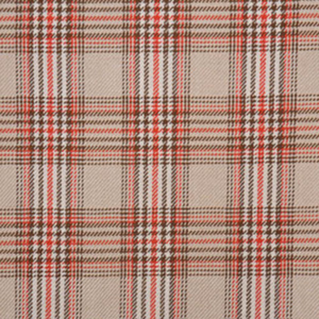 2346CB – SAND/RED - RM Coco Fabric