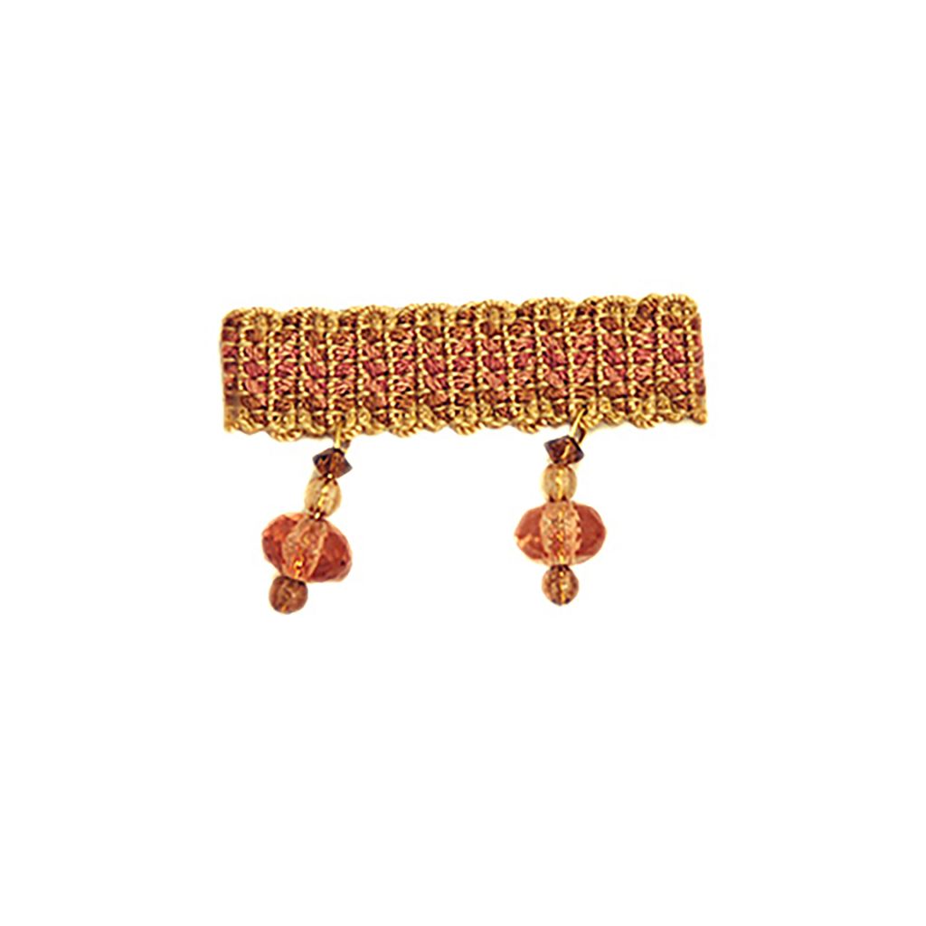 T1095 BEADED FRINGE â CHOC ICE