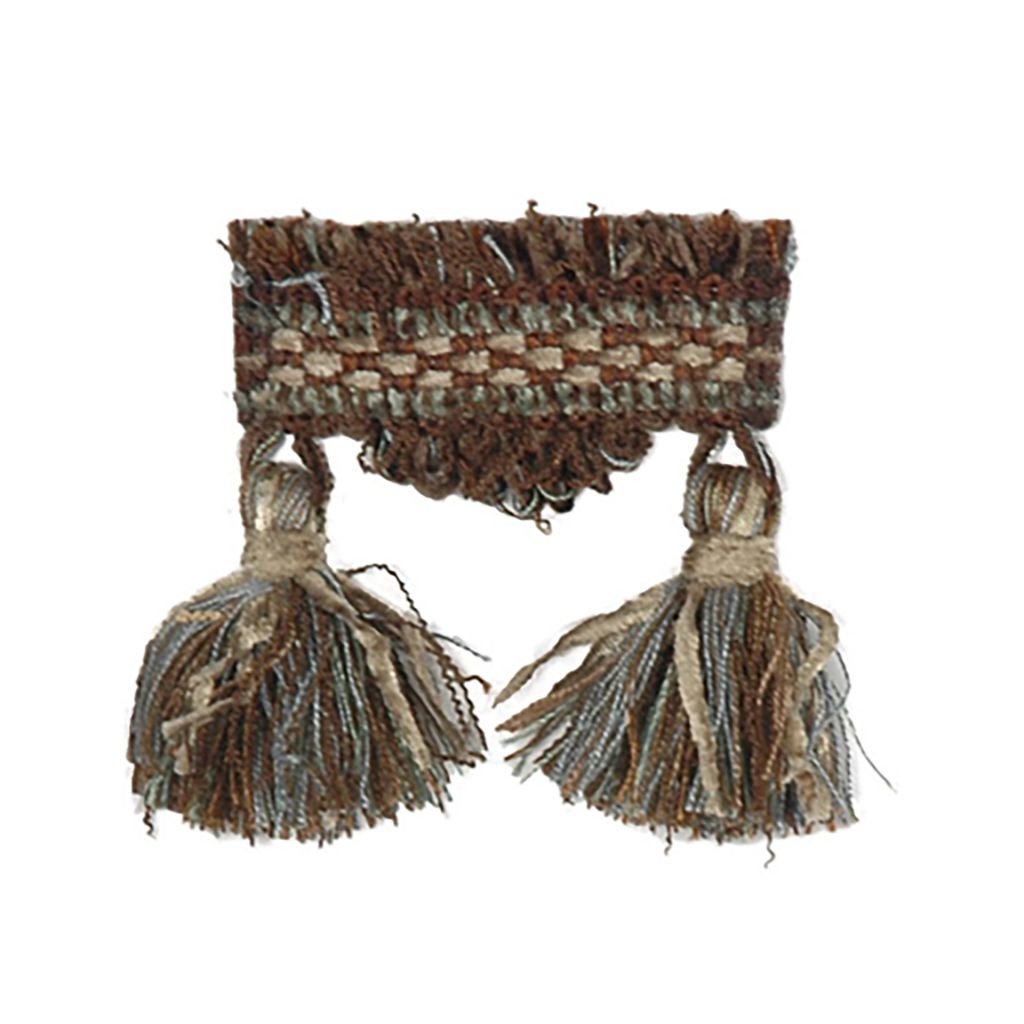 T1114 TASSEL FRINGE â SPOT ROBINS EGG TASSEL FR