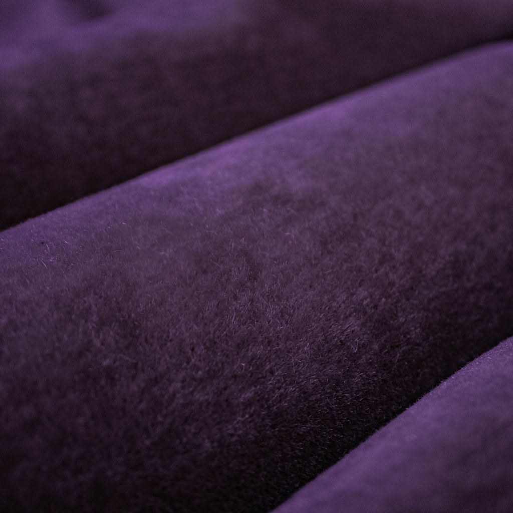Palais Royale Mohair Velvet â Aubergine