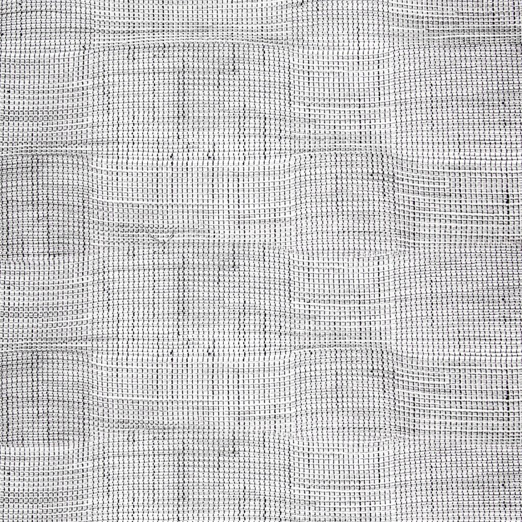 La Palma Check Wide-Width Sheer â White Pepper - RM Coco Fabric