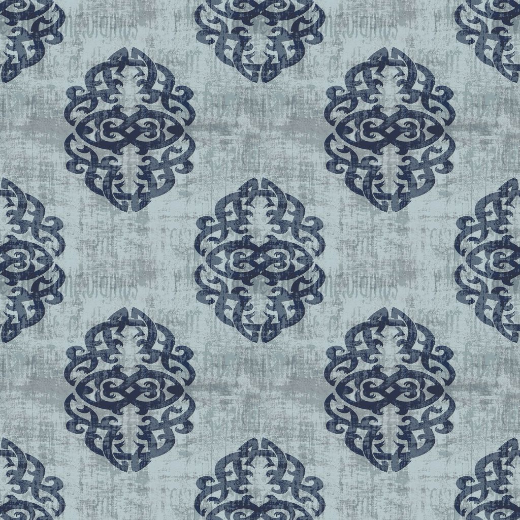 Guinevere Damask â Blue Bell