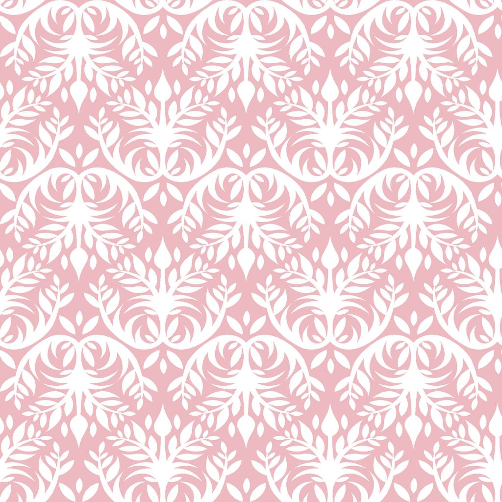 Double Dutch Damask Reversal – Cotton Candy