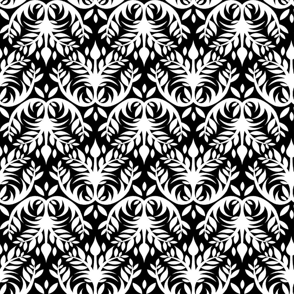 Double Dutch Damask Reversal – Tuxedo