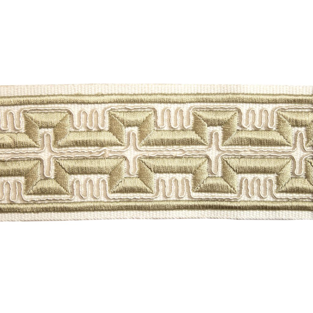 BD123 Border 2.5" â Winter White