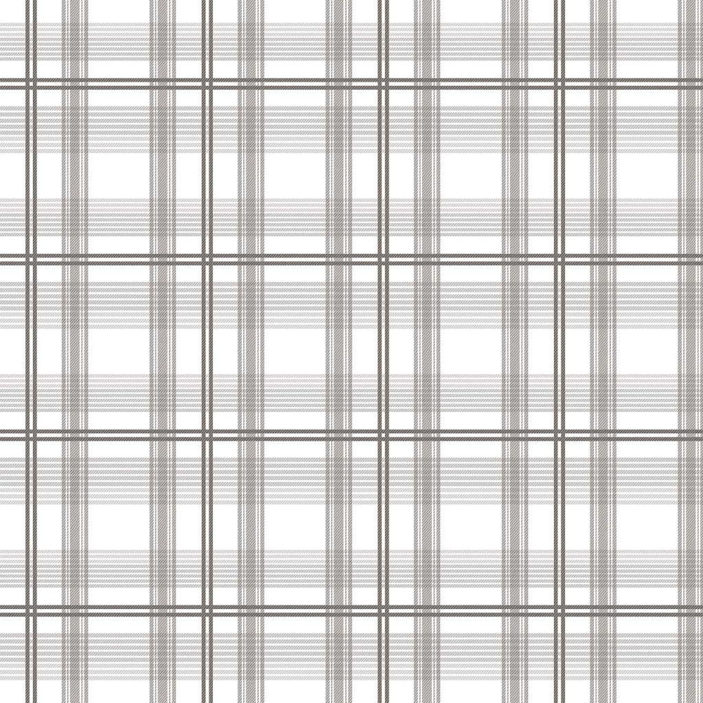 Cozy Plaid â Greige - RM Coco Fabric