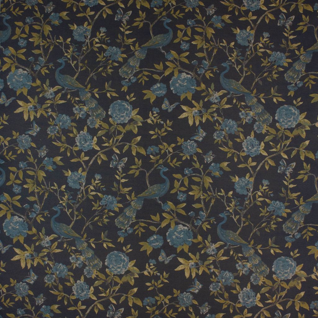 Peony Bird â Aquamarine