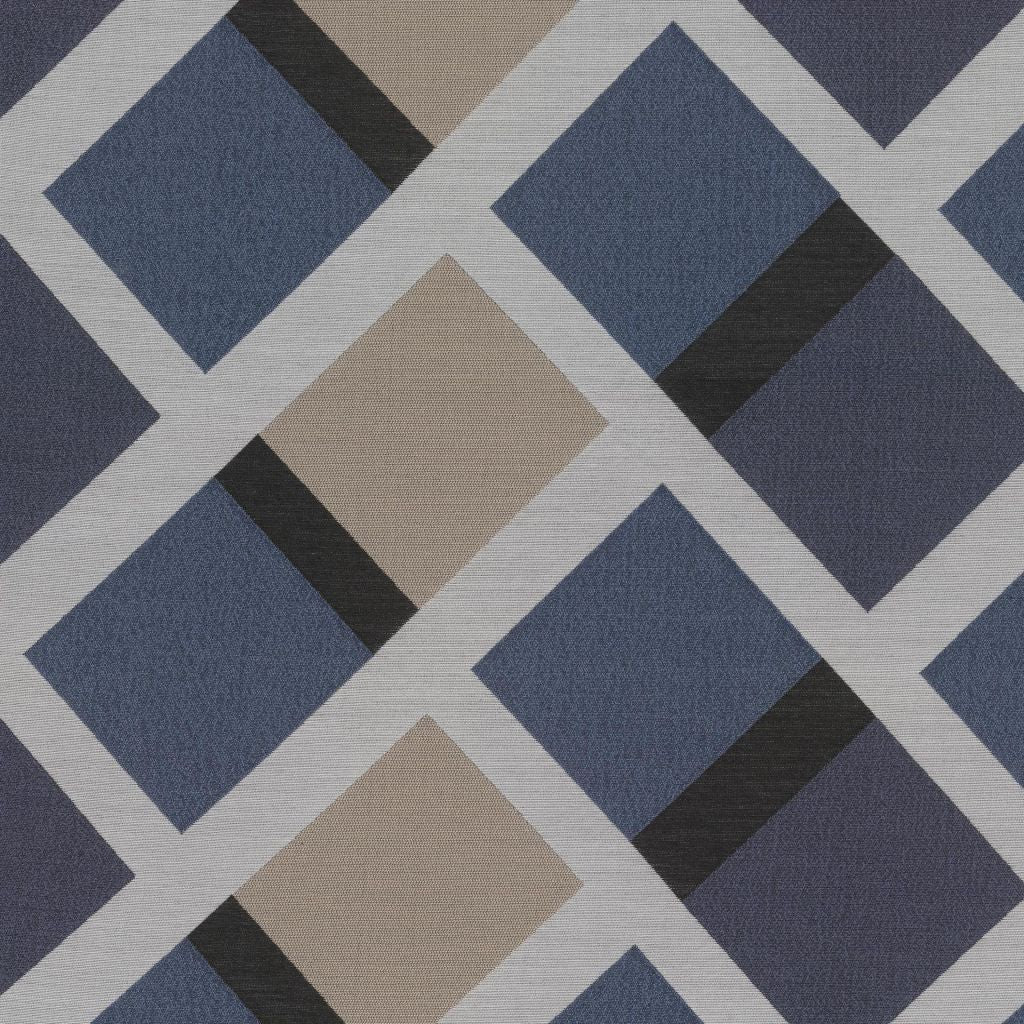 Pathway Trellis â Sapphire - RM Coco Fabric