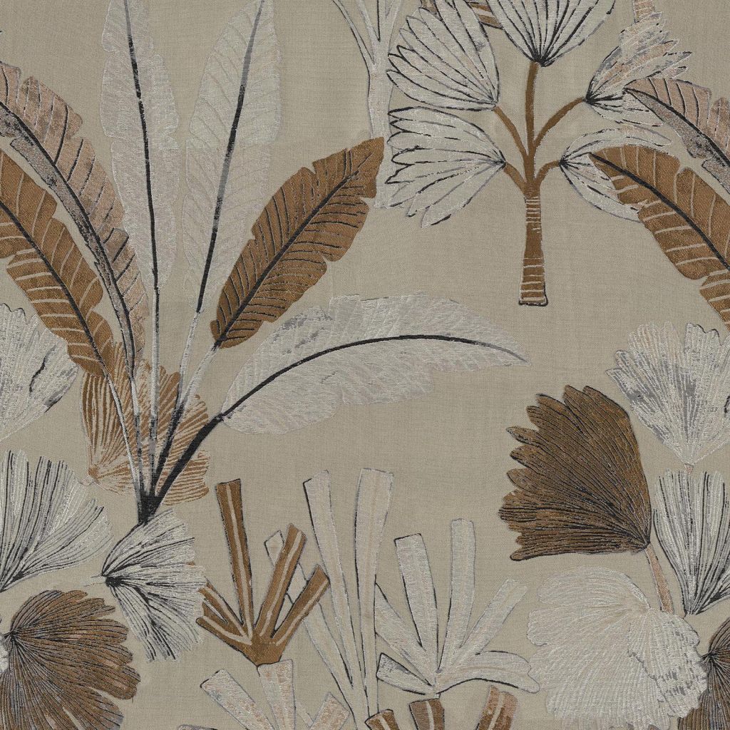 Palm Garden â Butterscotch - RM Coco Fabric