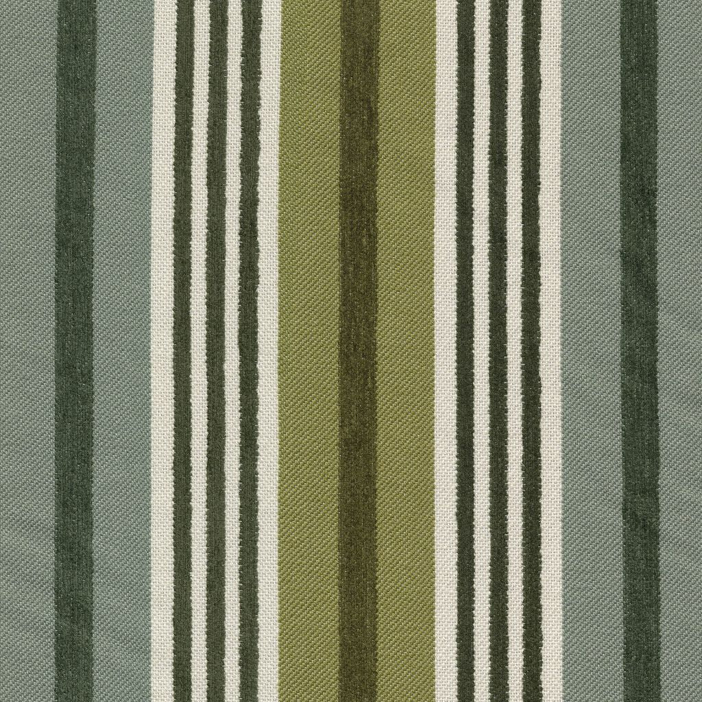 St. Regis Stripe CryptonÂ® â Viridian - RM Coco Fabric