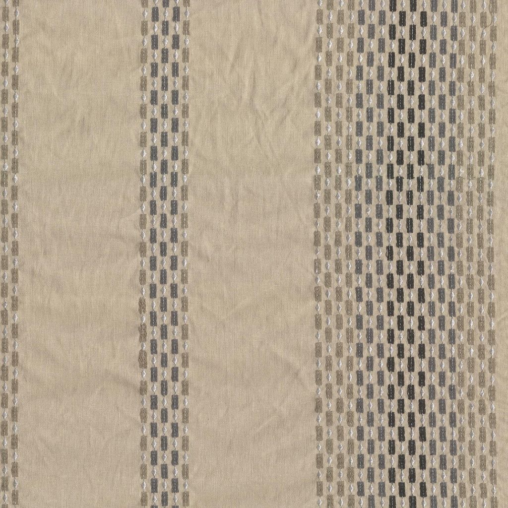 Spangle Stripe â Espresso - RM Coco Fabric