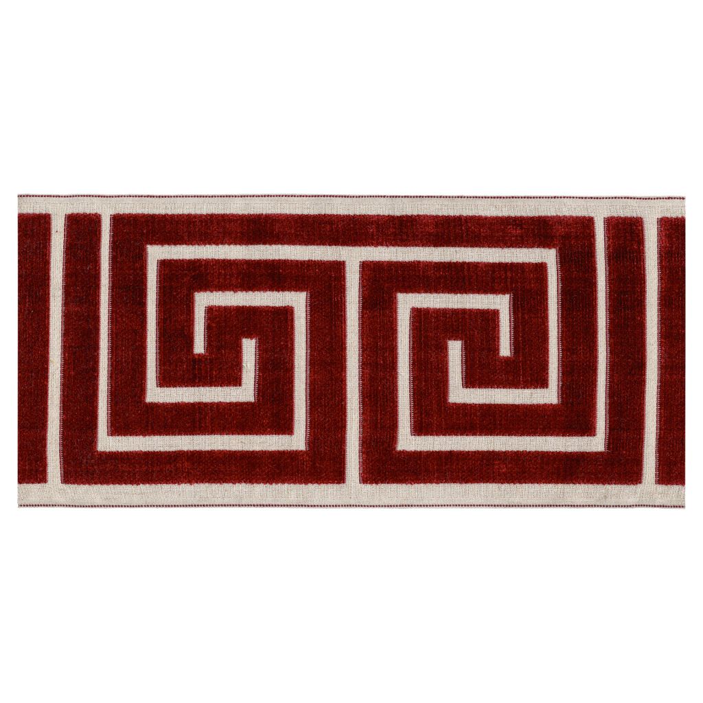 BD133 Border 7" â Garnet - RM Coco Trim