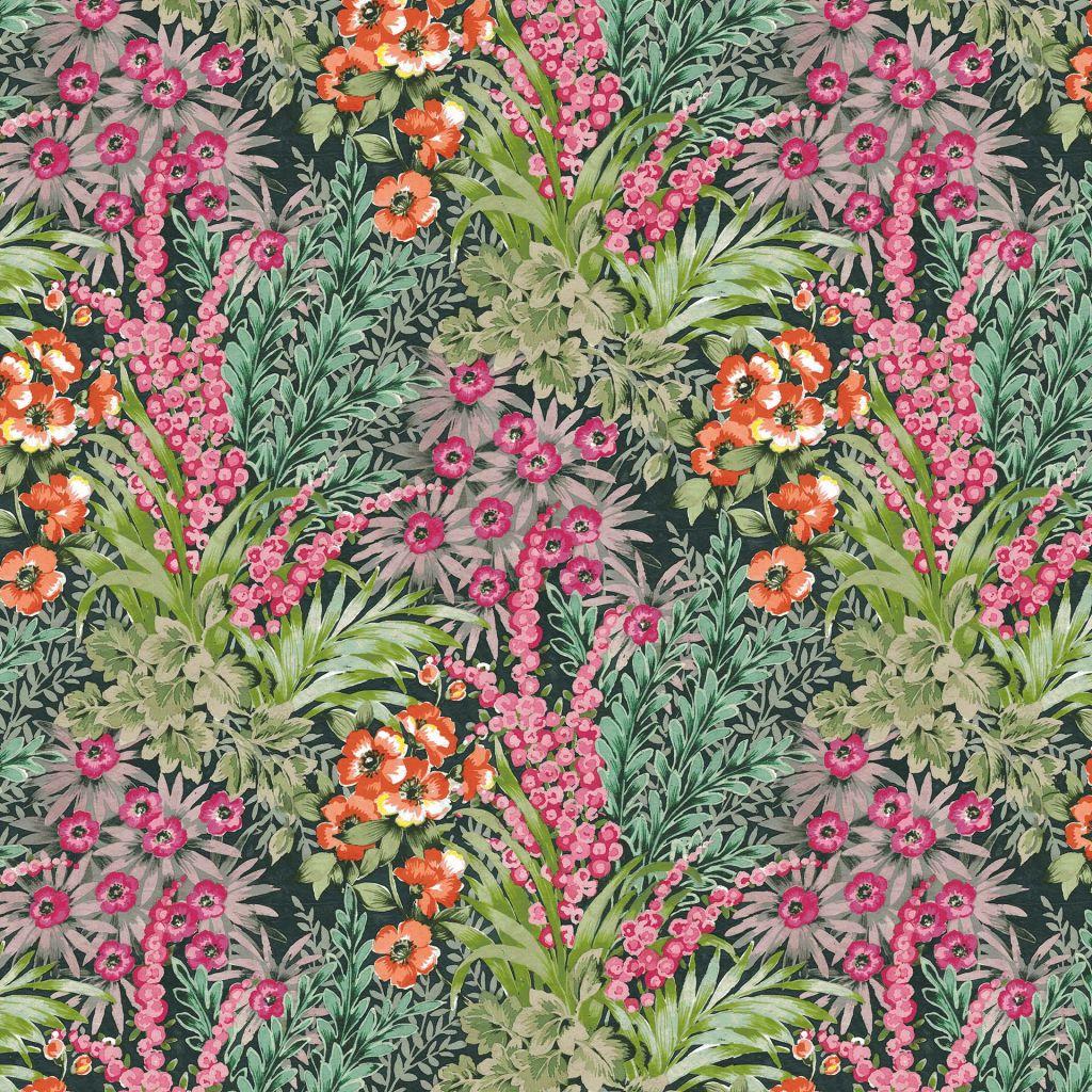 Bloomsbury Garden â Night Blooming - RM Coco Fabric