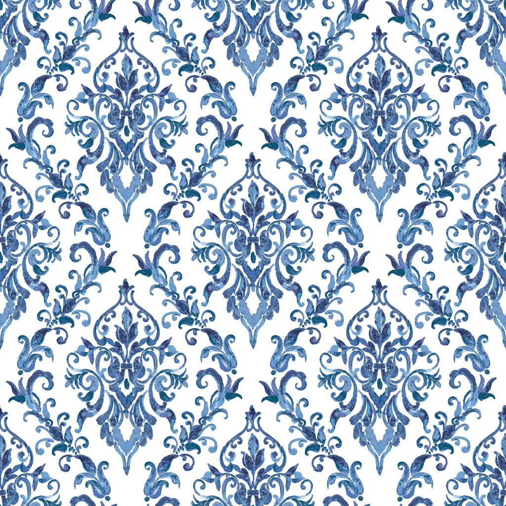 San Marco Damask â Sapphire
