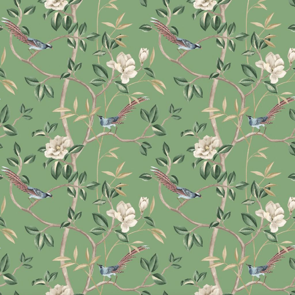 Clissold Park â Mint - RM Coco Fabric