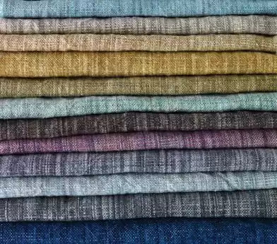 Brehon Linens Pale Denim - Osborne & Little - F6520-01 Fabric