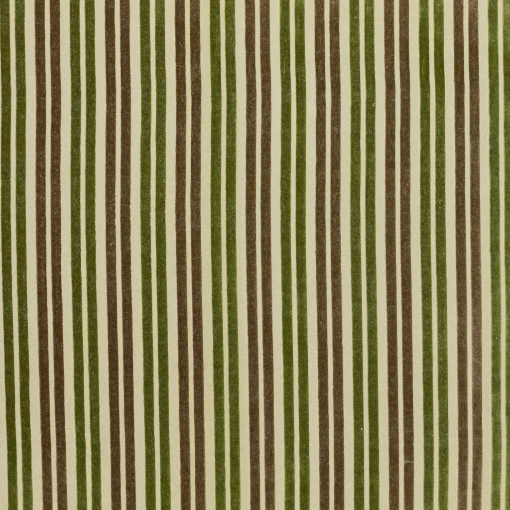 Kinsington Stripe – Khaki/Green - RM Coco Fabric