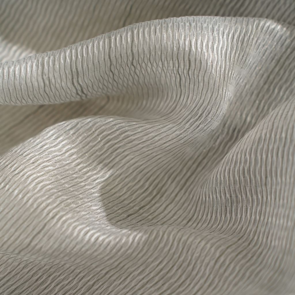 Peretta Wide-Width FR Sheer â Fog - RM Coco Fabric