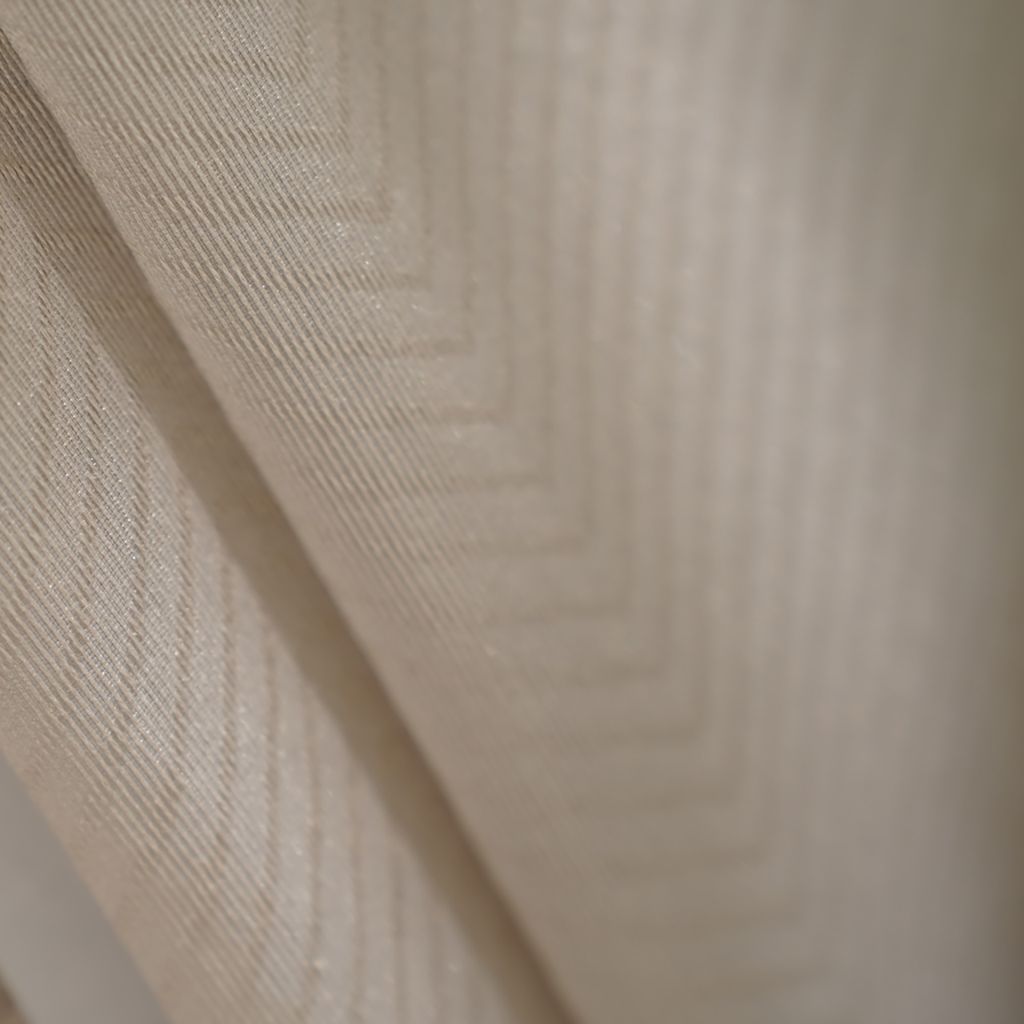 Afton Wide-Width FR Sheer â Sandstone - RM Coco Fabric