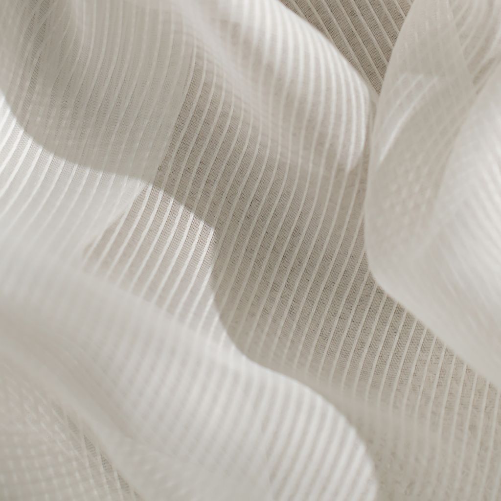 Baronne Wide-Width FR Sheer â Coconut - RM Coco Fabric