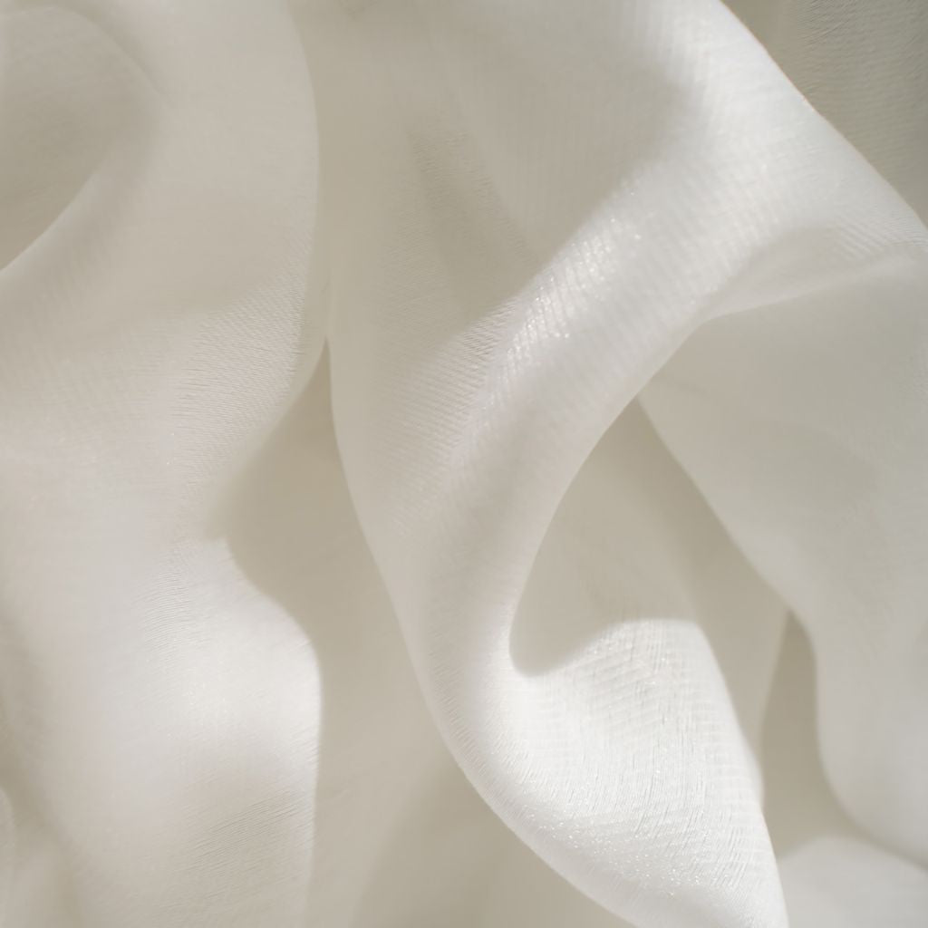 Goddard Wide-Width FR Sheer â Coconut - RM Coco Fabric