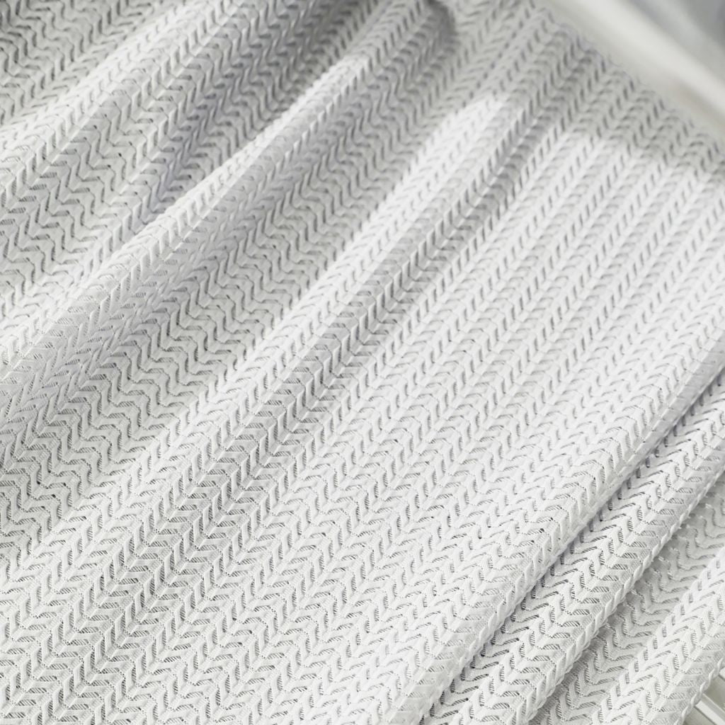 Genstar Wide-Width FR Sheer â Fog - RM Coco Fabric