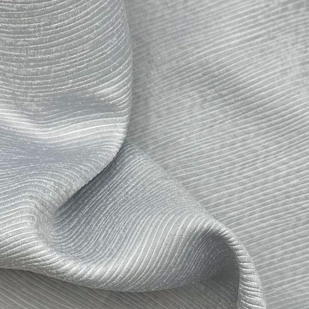 Goddard Wide-Width FR Sheer â Fog - RM Coco Fabric