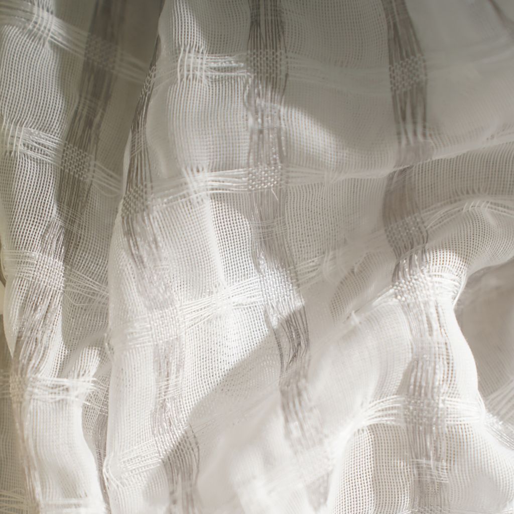 Lanshire Wide-Width FR Sheer â Silver Oak