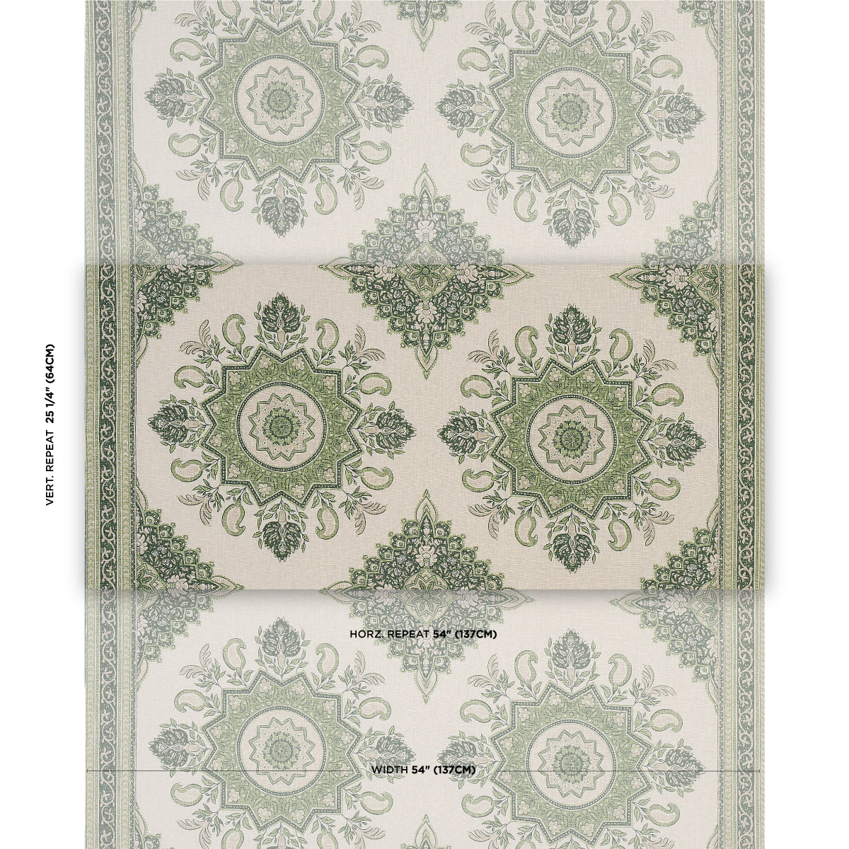 MONTECITO-MEDALLION-LEAF-GREEN-SCHUMACHER-176485