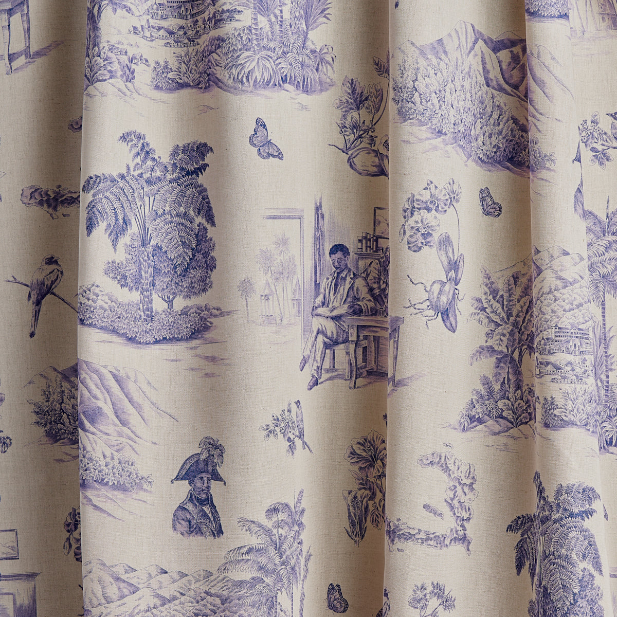 TOUSSAINT-TOILE-PURPLE-SCHUMACHER-180272