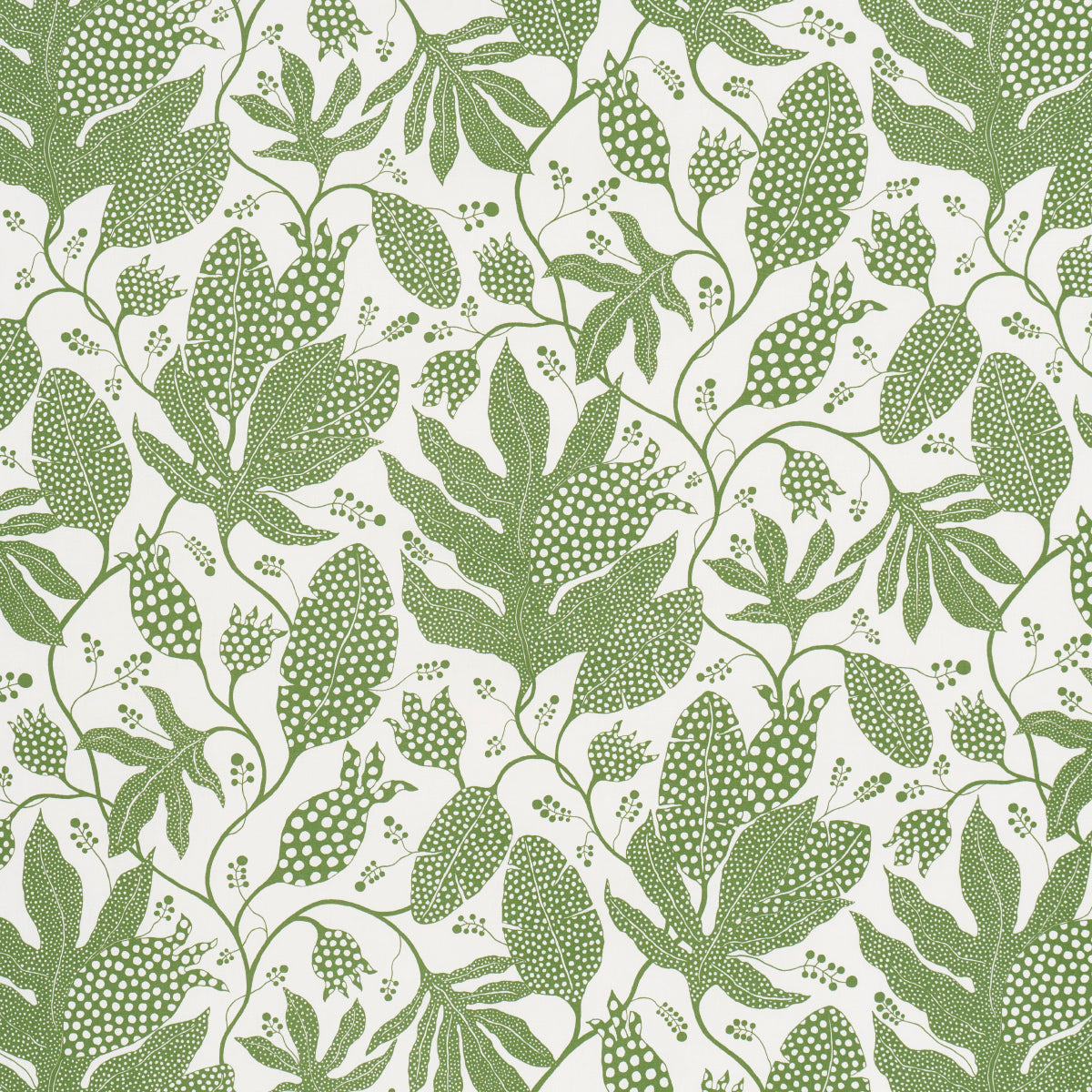 POLKA-DOT-JUNGLE-GREEN-IVORY-SCHUMACHER-181652