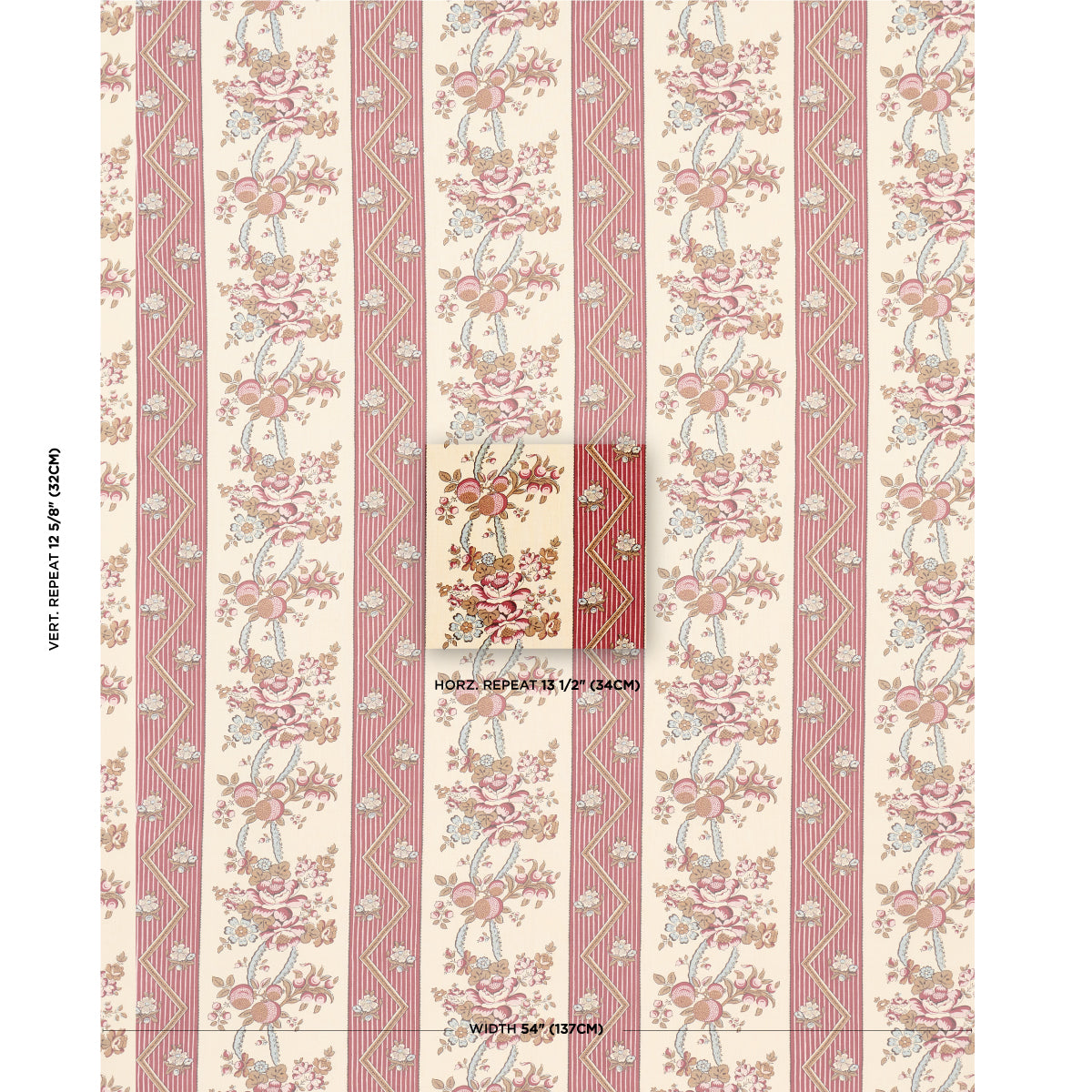 SYLVAIN-FLORAL-STRIPE-ROUGE-SCHUMACHER-181740