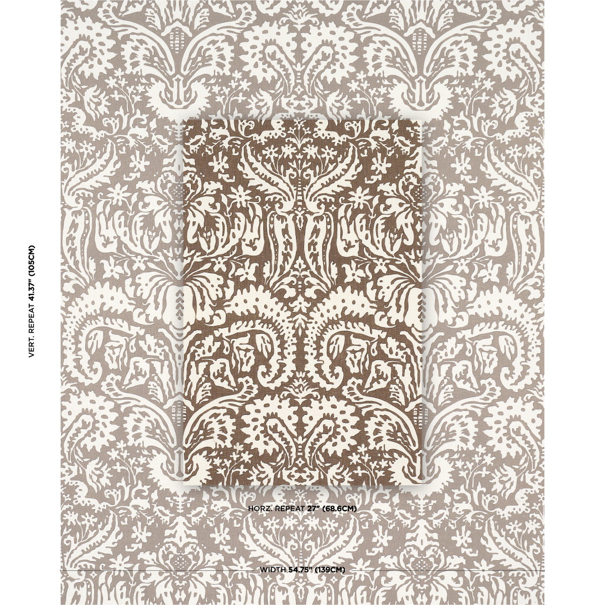 SUFFOLK-DAMASK-BROWN-SCHUMACHER-182120