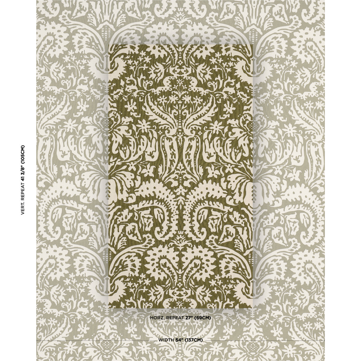 SUFFOLK-DAMASK-OLIVE-SCHUMACHER-182122