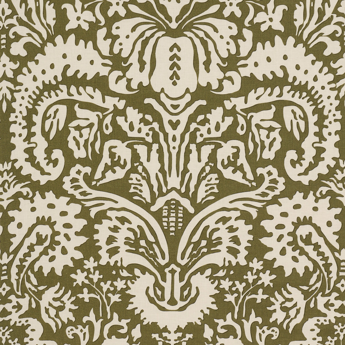 SUFFOLK-DAMASK-OLIVE-SCHUMACHER-182122