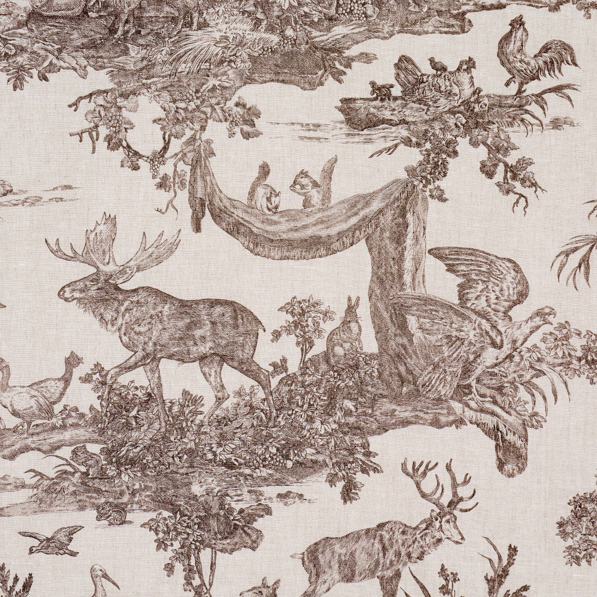 WESTERN-TOILE-SEPIA-SCHUMACHER-182271