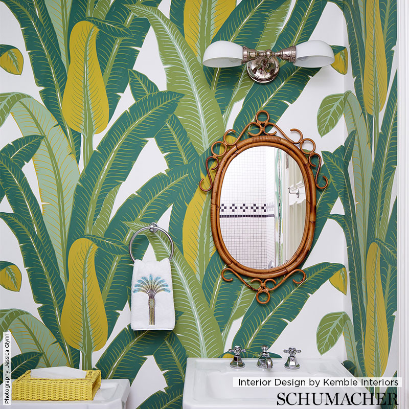 TROPICAL-ISLE-GREEN-ON-WHITE-SCHUMACHER-2707230