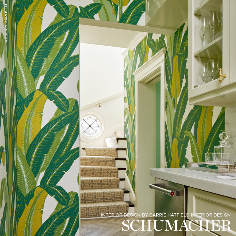 TROPICAL-ISLE-GREEN-ON-WHITE-SCHUMACHER-2707230