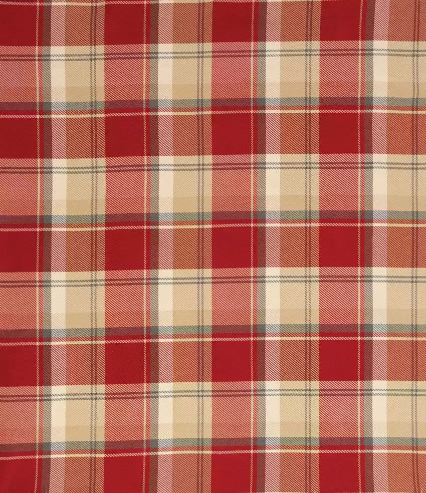Athlone Listowel Red/Sand - Osborne & Little - F6165-01 Fabric