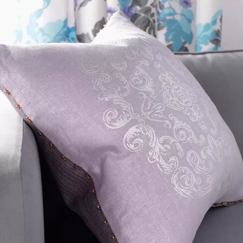 Grand Tour Zecca Lilac/Silver - Osborne & Little - F6201-01 Fabric