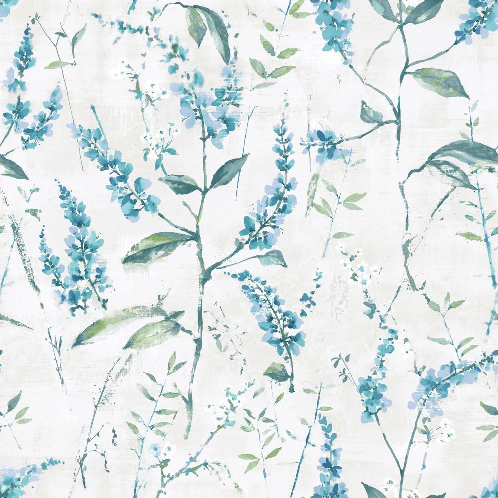 floral-sprig-peel-and-stick-wallpaper-blue-york-wallcoverings-rmk11473wp