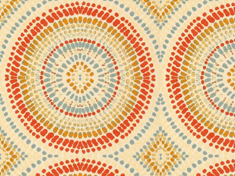 Kravet Couture Fabric 32987.519 Painted Mosaic Coral