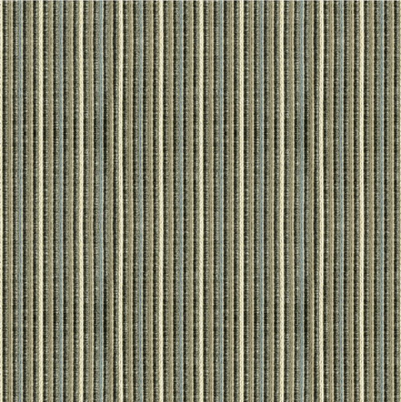 Kravet Design Fabric 33497.1511 Inlet Stripe Pearl Gray