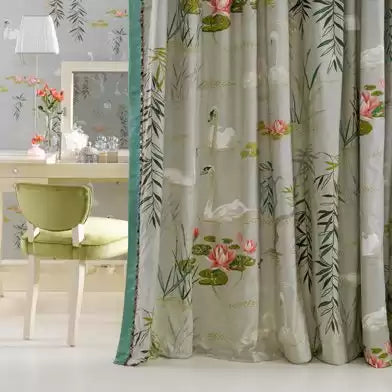 Sylvana Swan Lake - Nina Campbell - NCW4020-01 Wallcovering